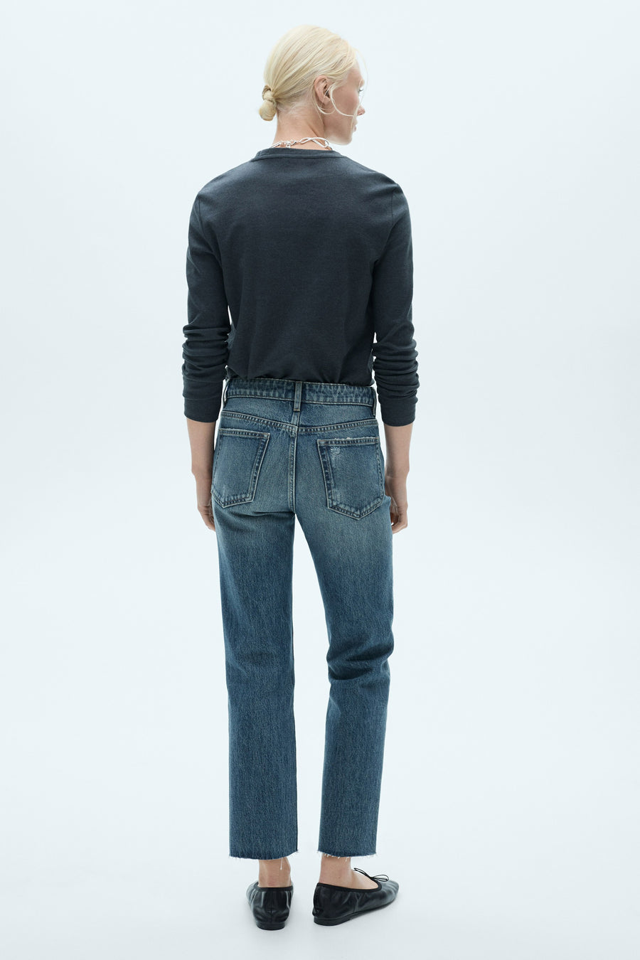 Jeans straight Denim - Mango