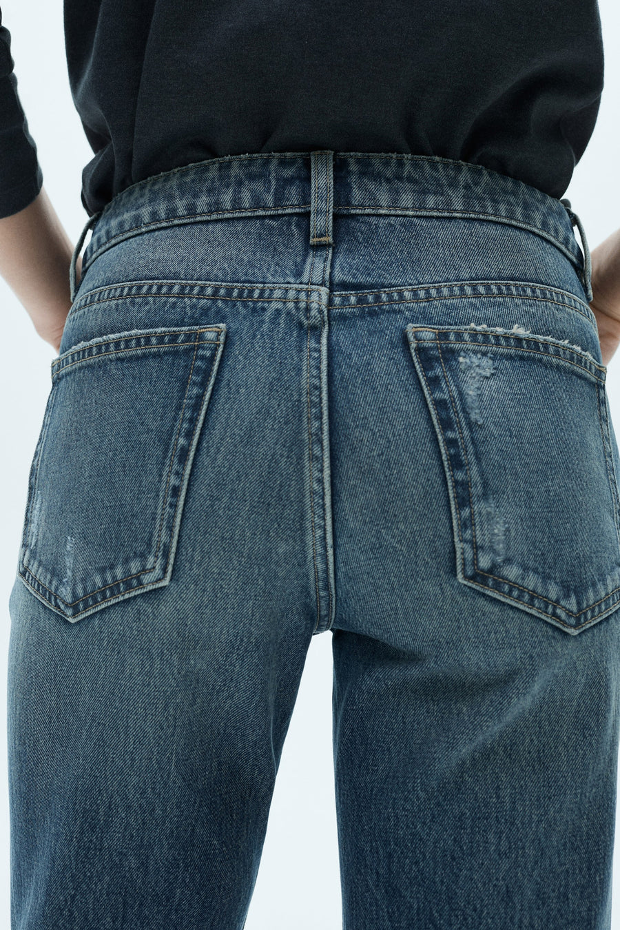 Jeans straight Denim - Mango