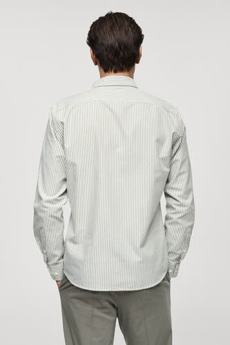 Hemd (lange mouwen) Groen - Mango
