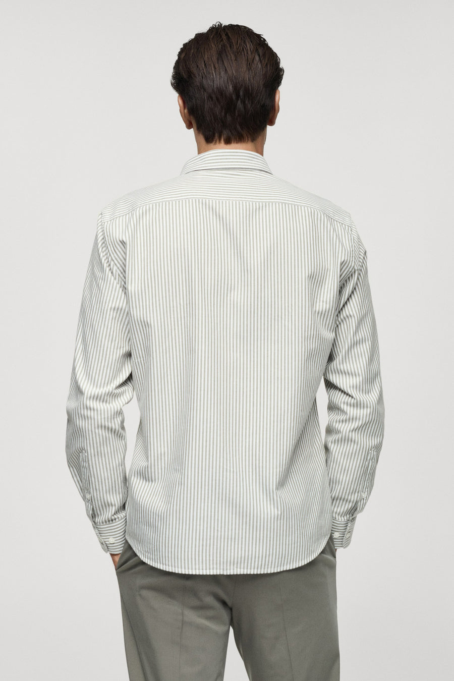 Hemd (lange mouwen) Groen - Mango