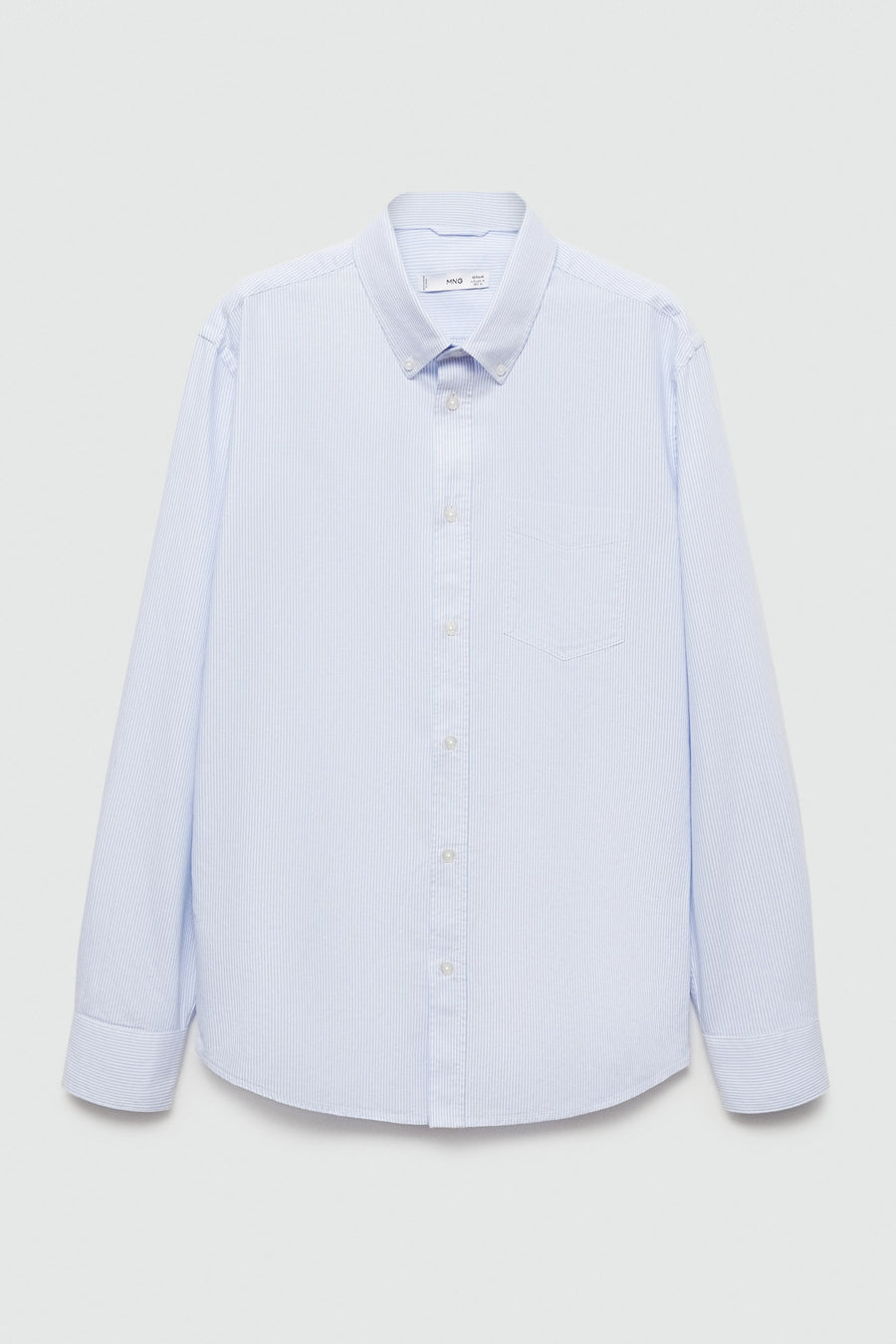 Hemd (lange mouwen) Blauw - Mango