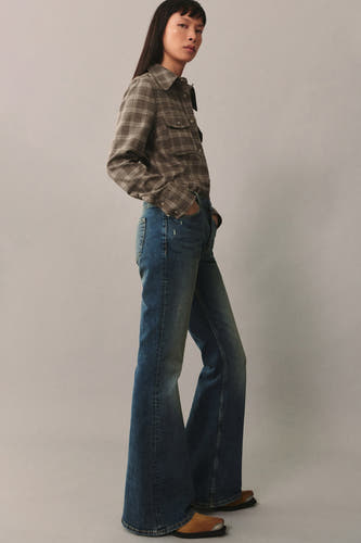 VIOLETA - dark blue denim