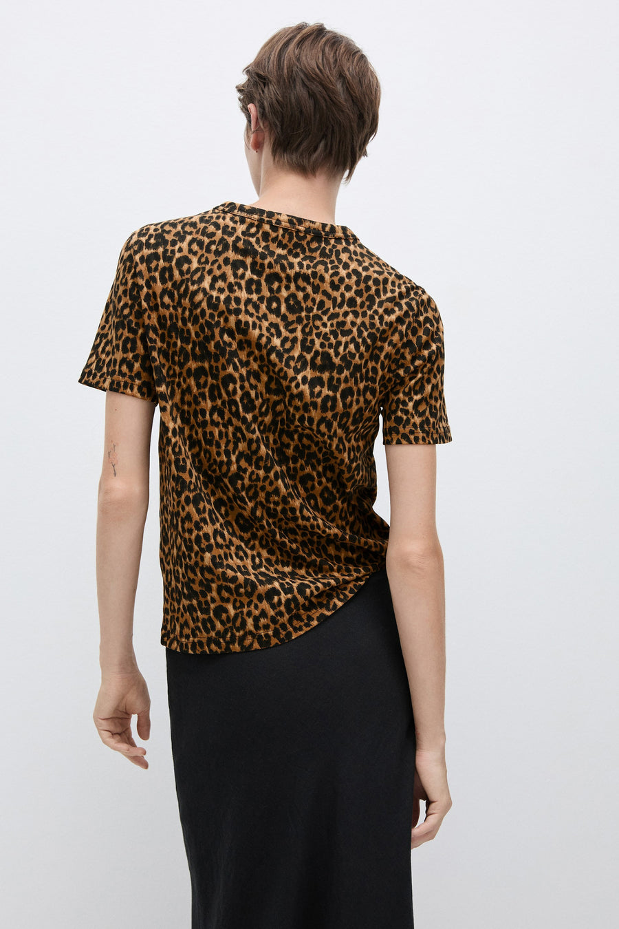 T-shirt (korte mouwen) Bruin - Mango