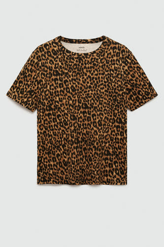 T-shirt (korte mouwen) Bruin - Mango