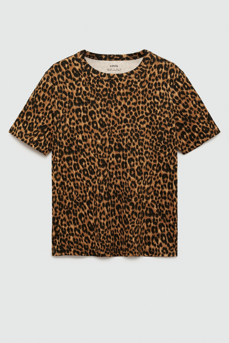 T-shirt (korte mouwen) Bruin - Mango