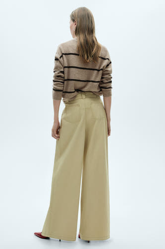 Trui met ronde hals Bruin - Mango