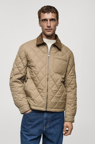 Jas (kort) Beige - Mango