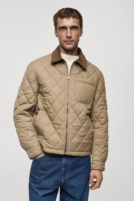 Jas (kort) Beige - Mango