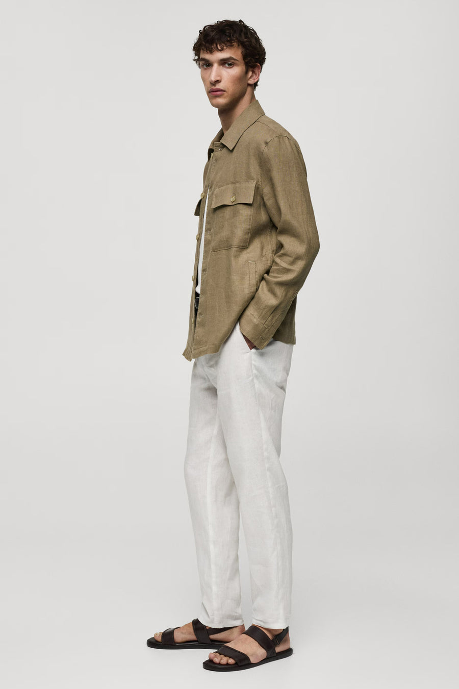 Jas (kort) Groen - Mango