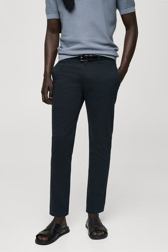 Chino Blauw - Mango