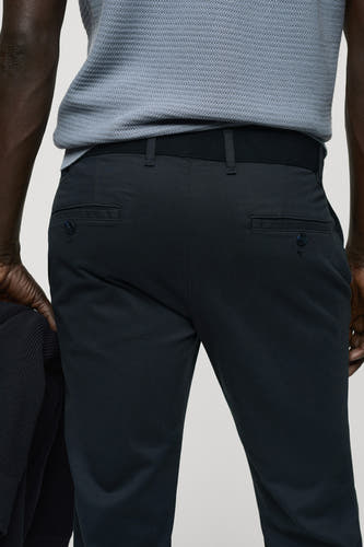 Chino Blauw - Mango