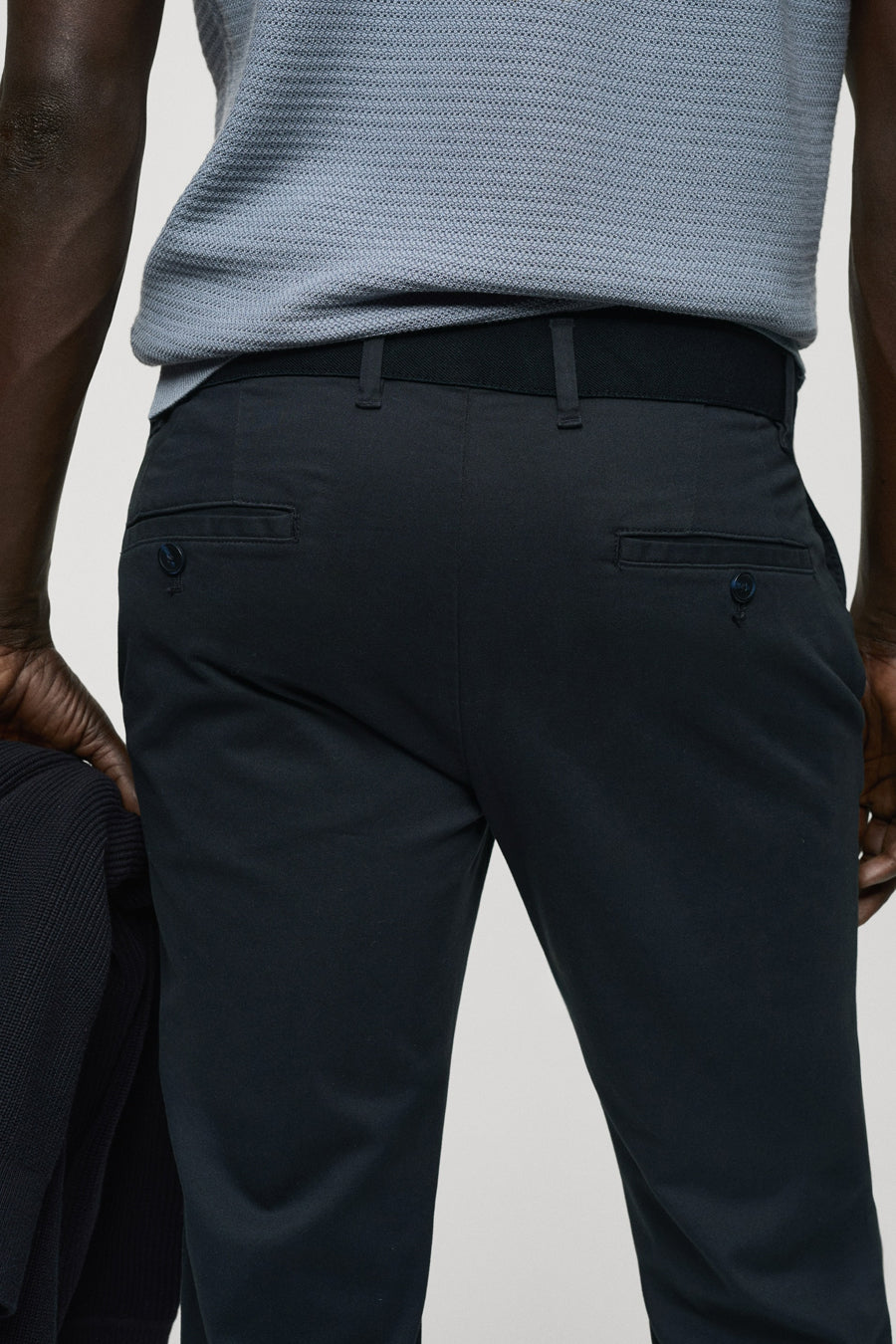 Chino Blauw - Mango