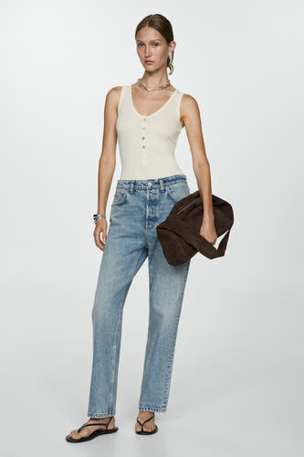 Jeans skinny Light blue denim - Mango