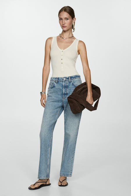 Jeans skinny Light blue denim - Mango