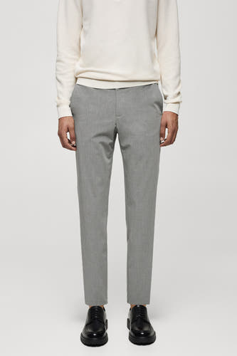 Broek Grijs - Mango