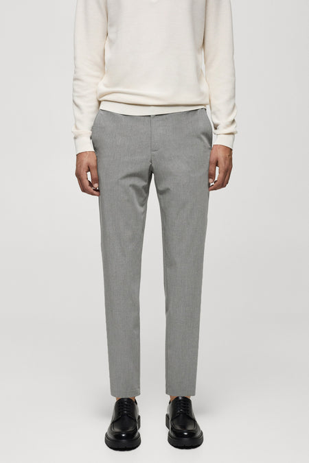 Broek Grijs - Mango