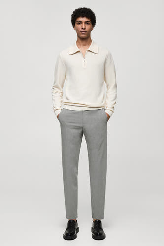 Broek Grijs - Mango