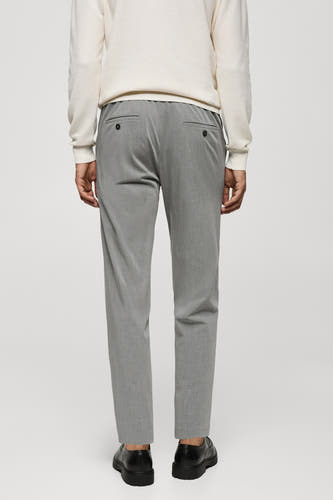 Broek Grijs - Mango