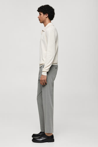 Broek Grijs - Mango