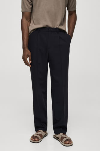Broek Blauw - Mango