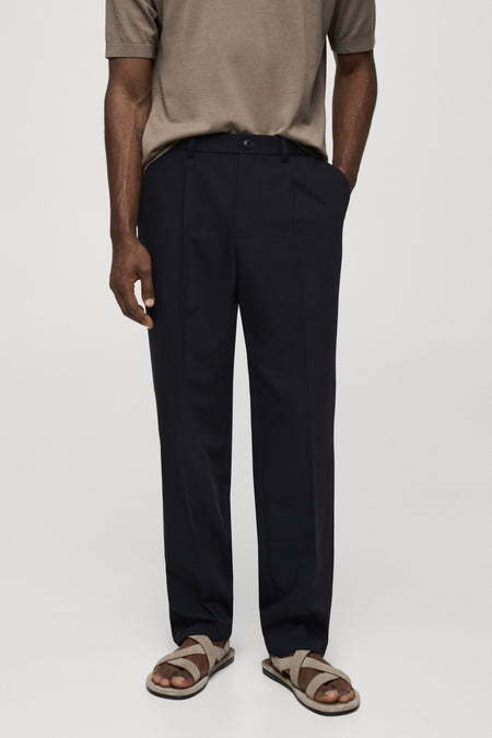 Broek Blauw - Mango