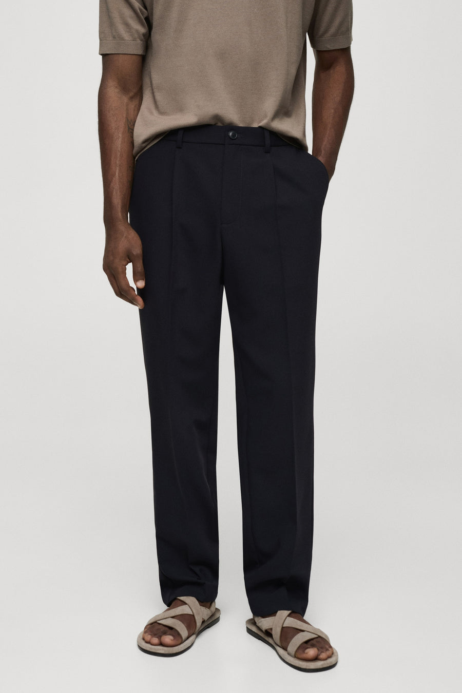 Broek Blauw - Mango