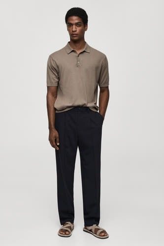 Broek Blauw - Mango