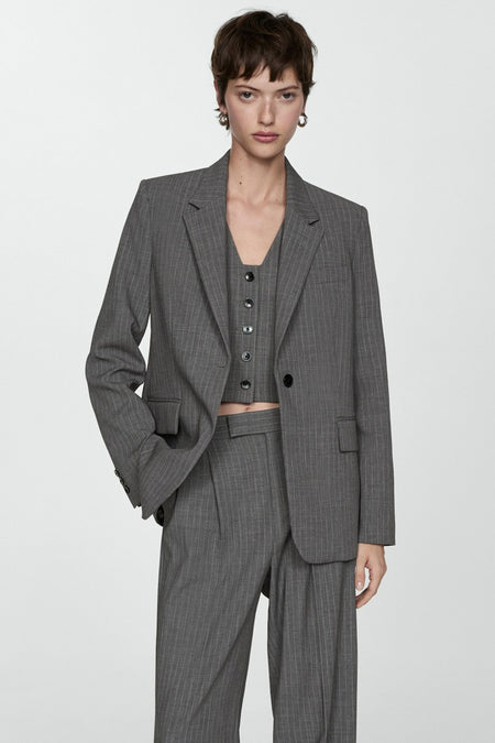 Blazer Grijs - Mango