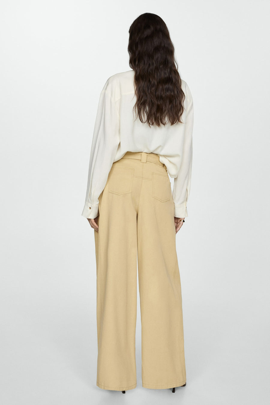 Broek Wit - Mango