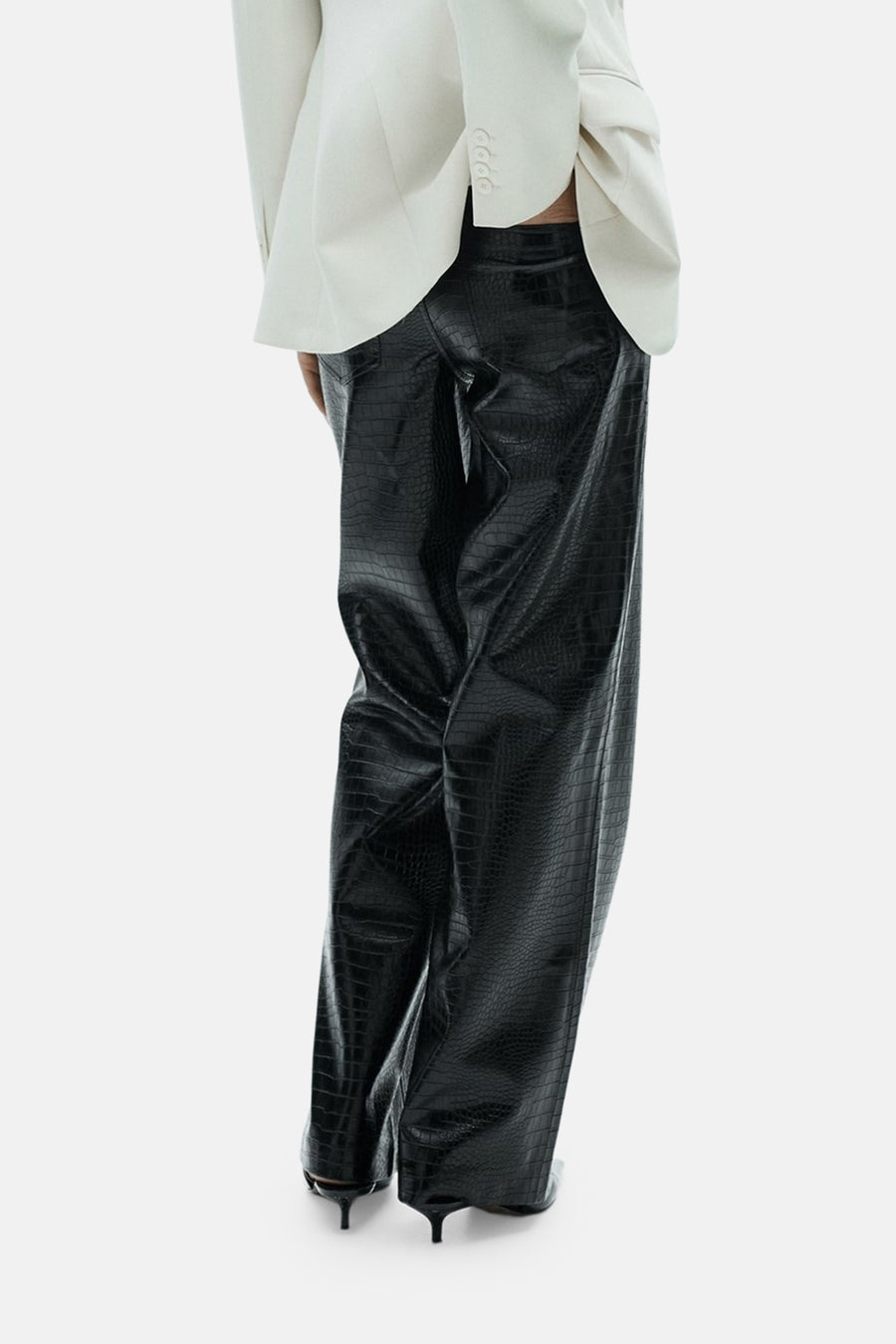 Broek Zwart - Mango
