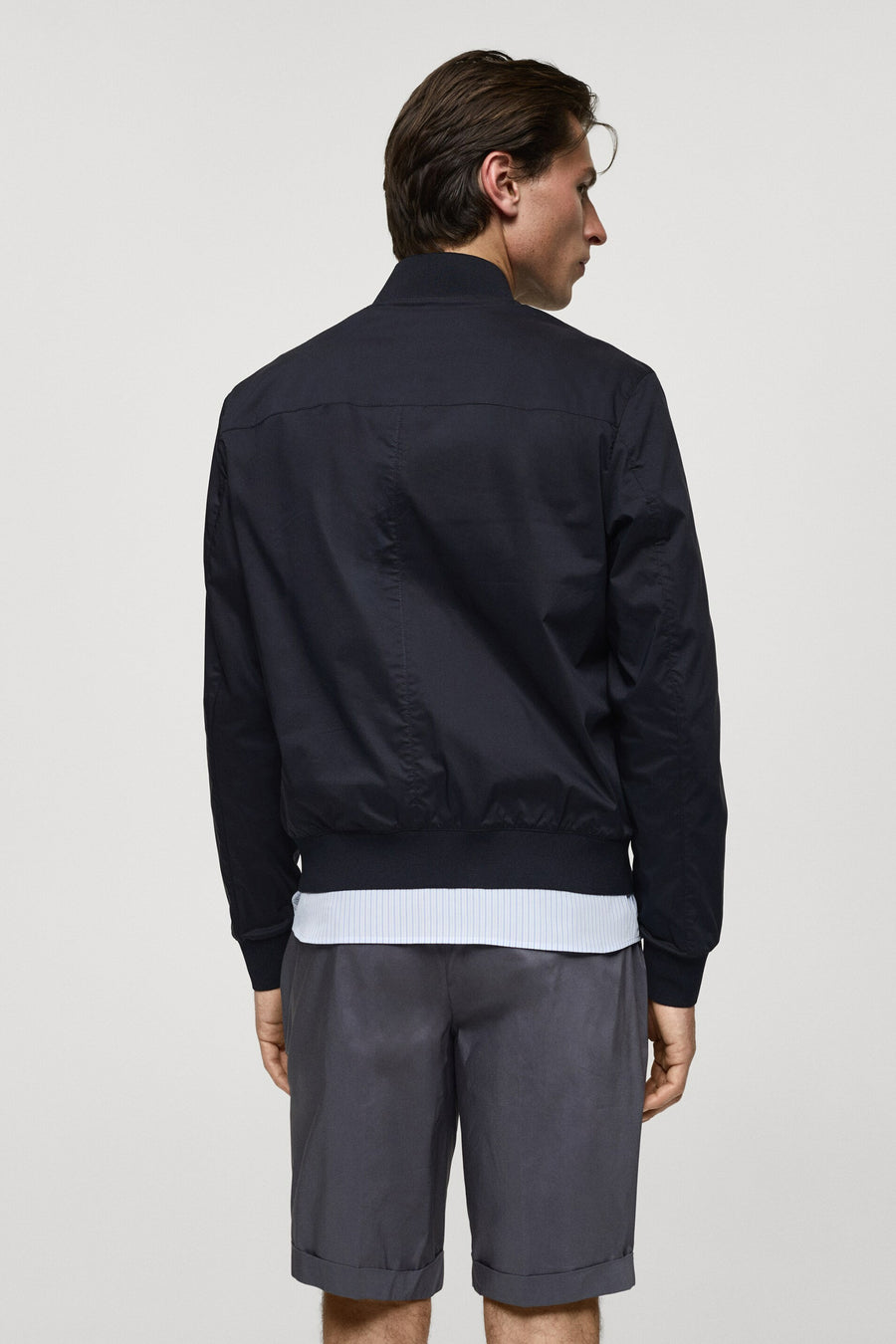 Jas (kort) Blauw - Mango