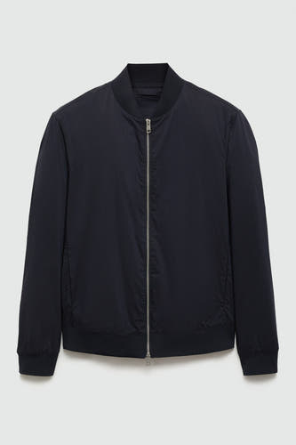 Jas (kort) Blauw - Mango