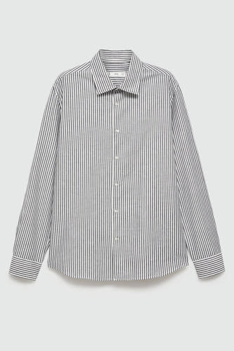 Hemd (lange mouwen) Grijs - Mango