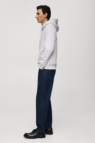 Sweater met kap Paars - Mango