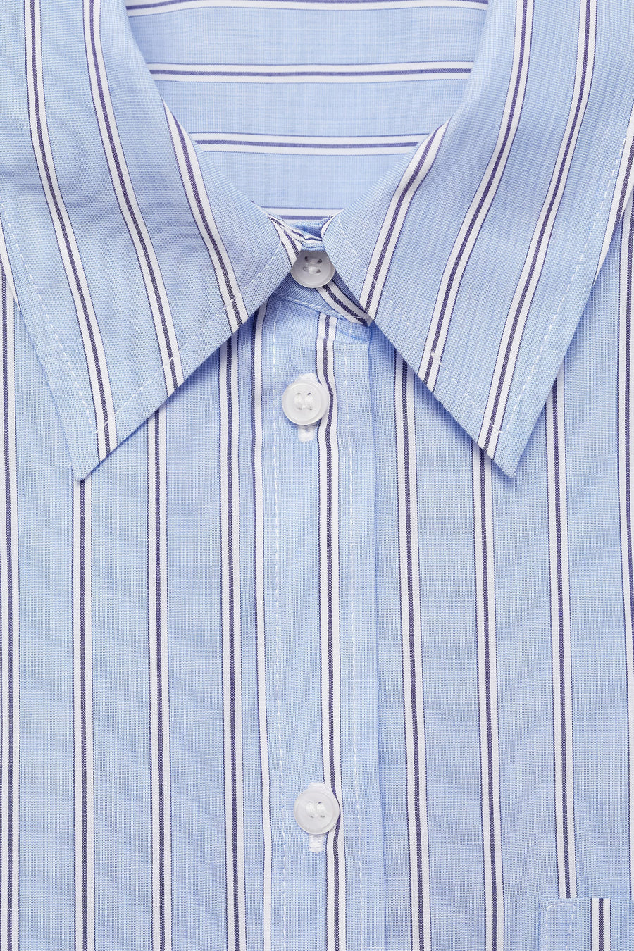 Hemd (lange mouwen) Blauw - Mango