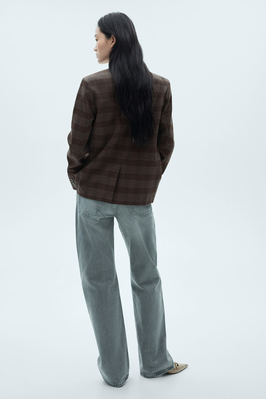 Blazer Bruin - Mango