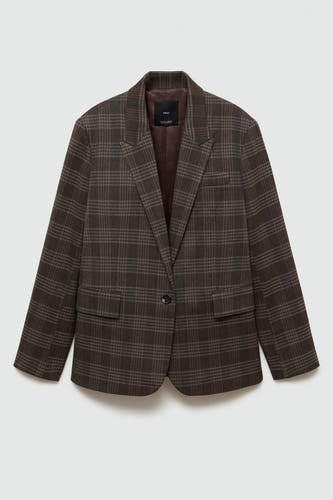 Blazer Bruin - Mango