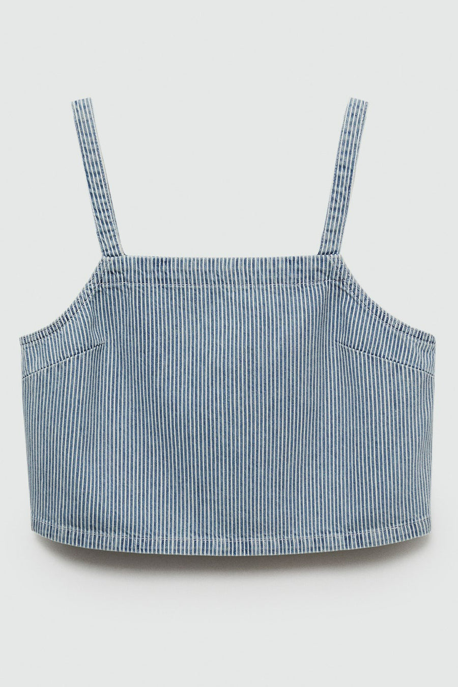 Top (spaghettibandjes) Blauw - Mango