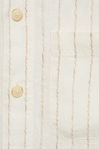 Hemd (lange mouwen) Beige - Mango