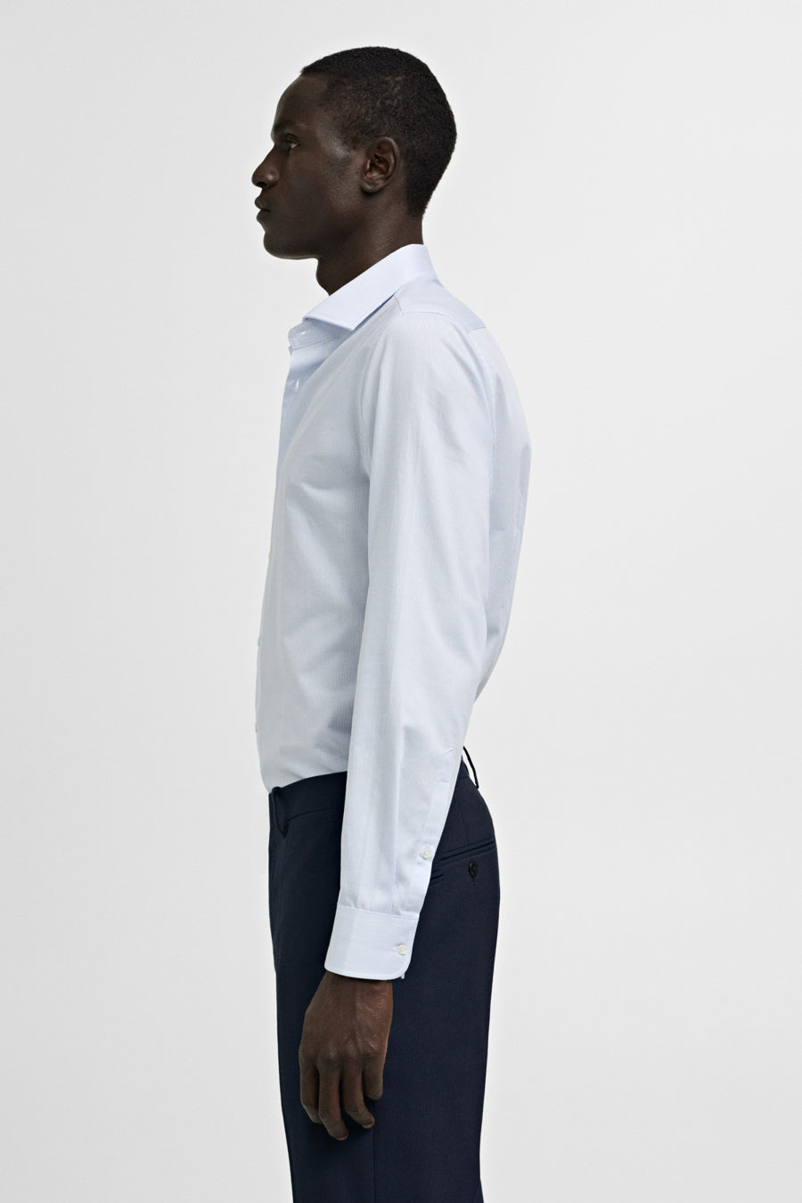Hemd (lange mouwen) Blauw - Mango