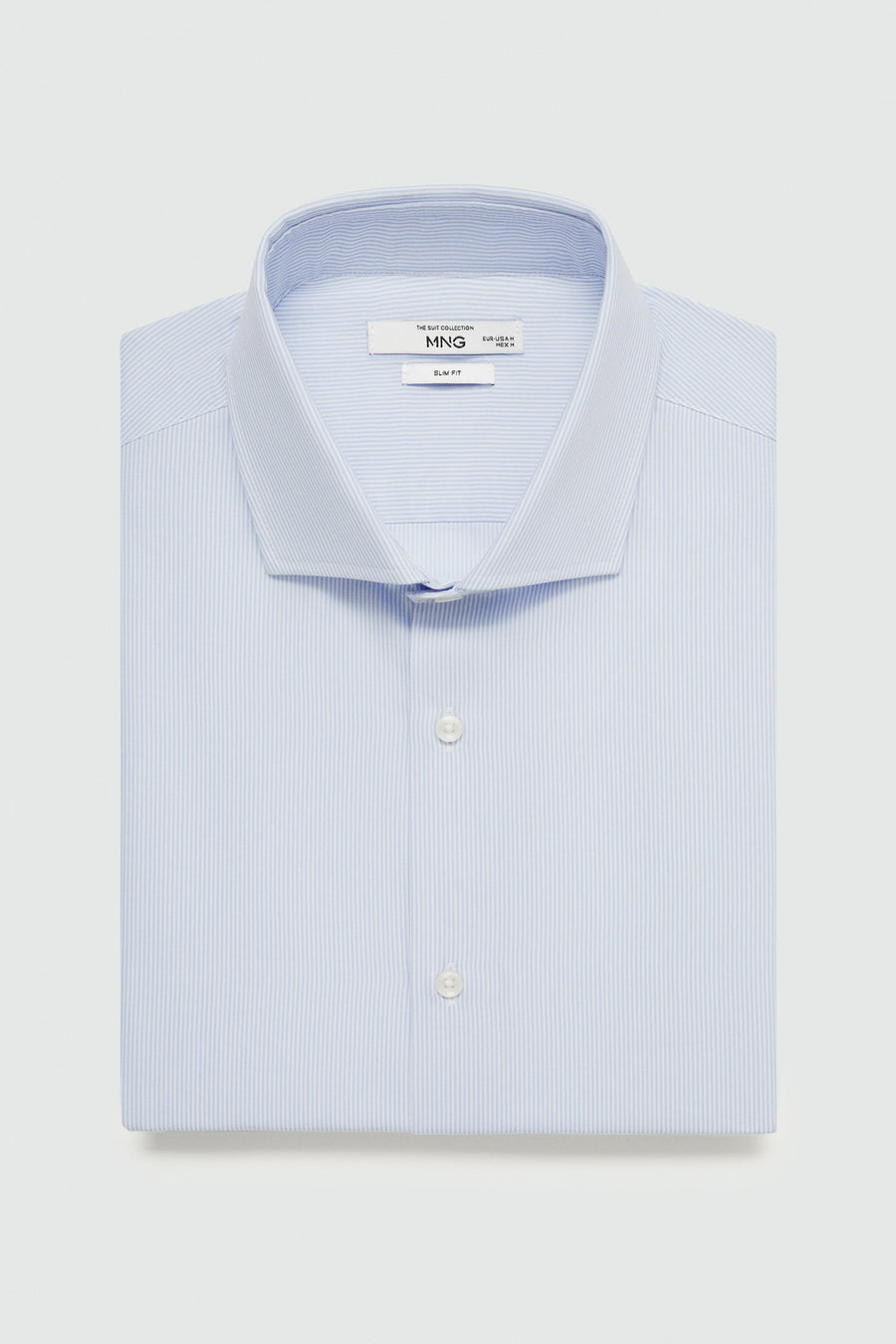 Hemd (lange mouwen) Blauw - Mango