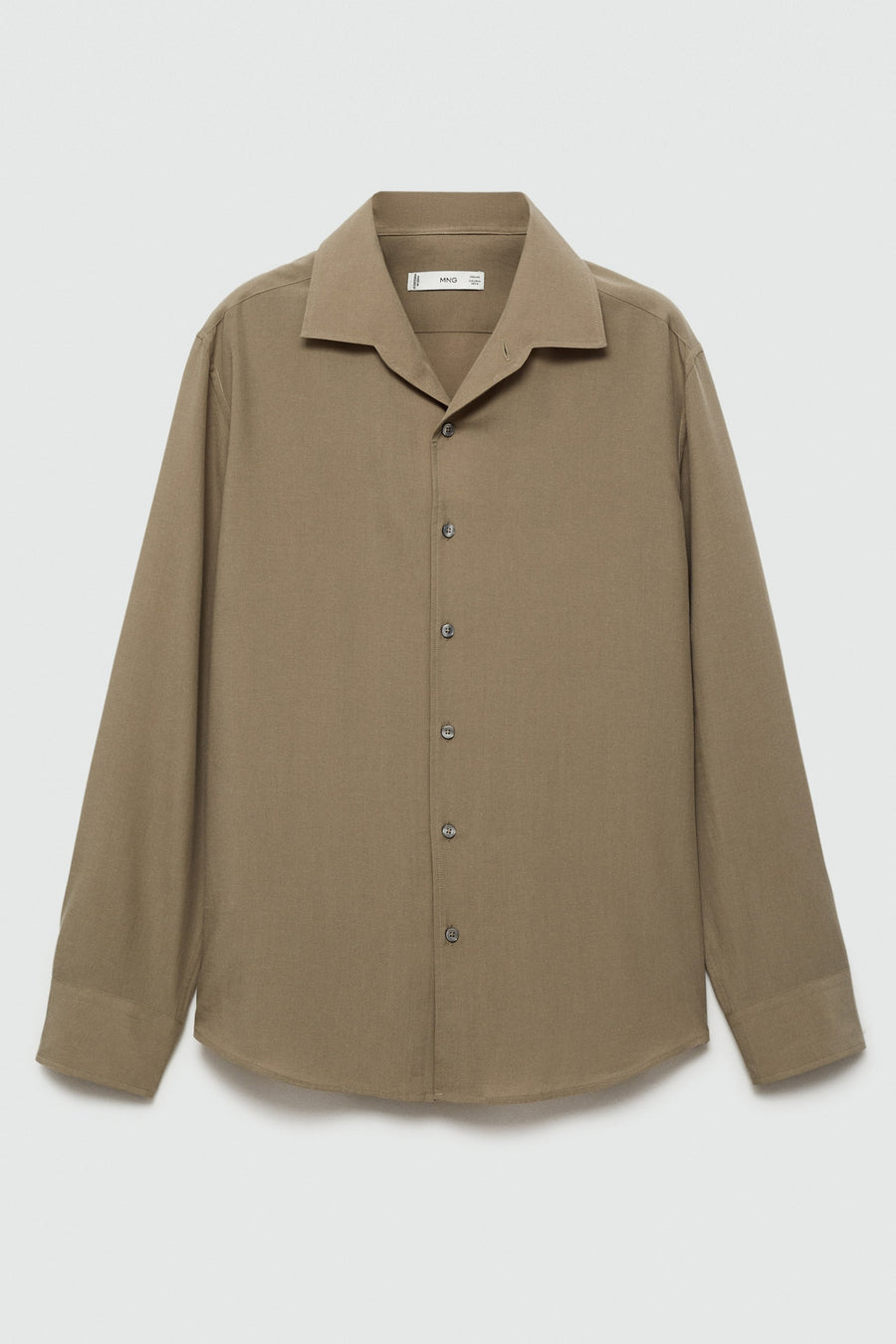 Hemd (lange mouwen) Bruin - Mango