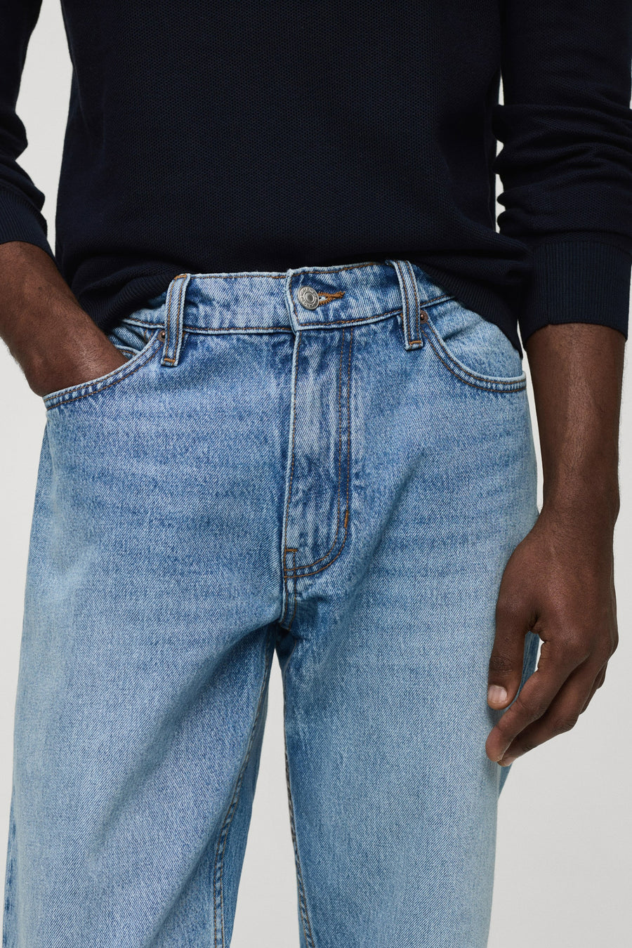 Jeans straight Denim - Mango