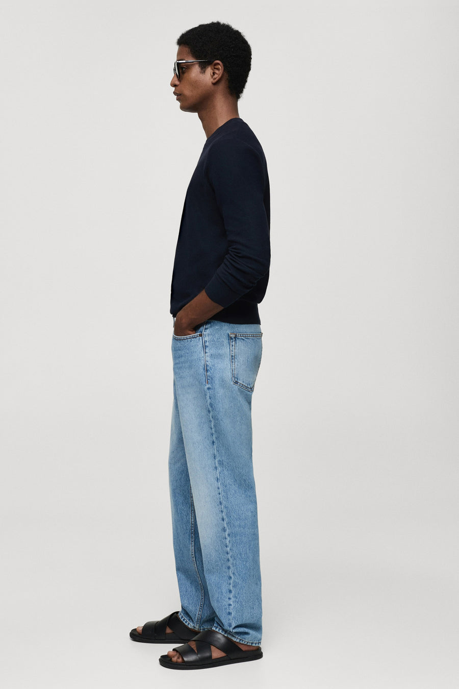 Jeans straight Denim - Mango