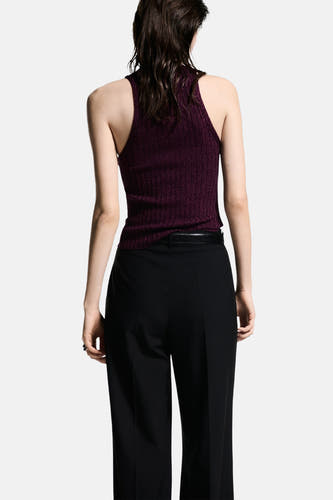 Blouse (zonder mouwen) Rood - Mango