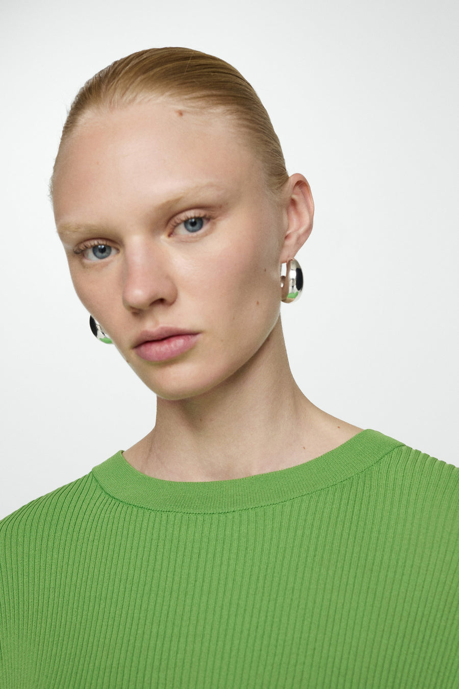 Trui met ronde hals Groen - Mango