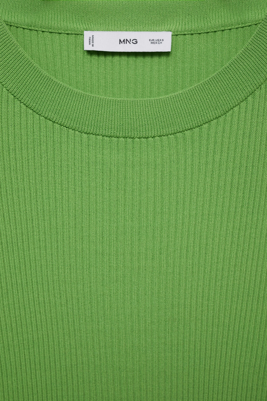 Trui met ronde hals Groen - Mango