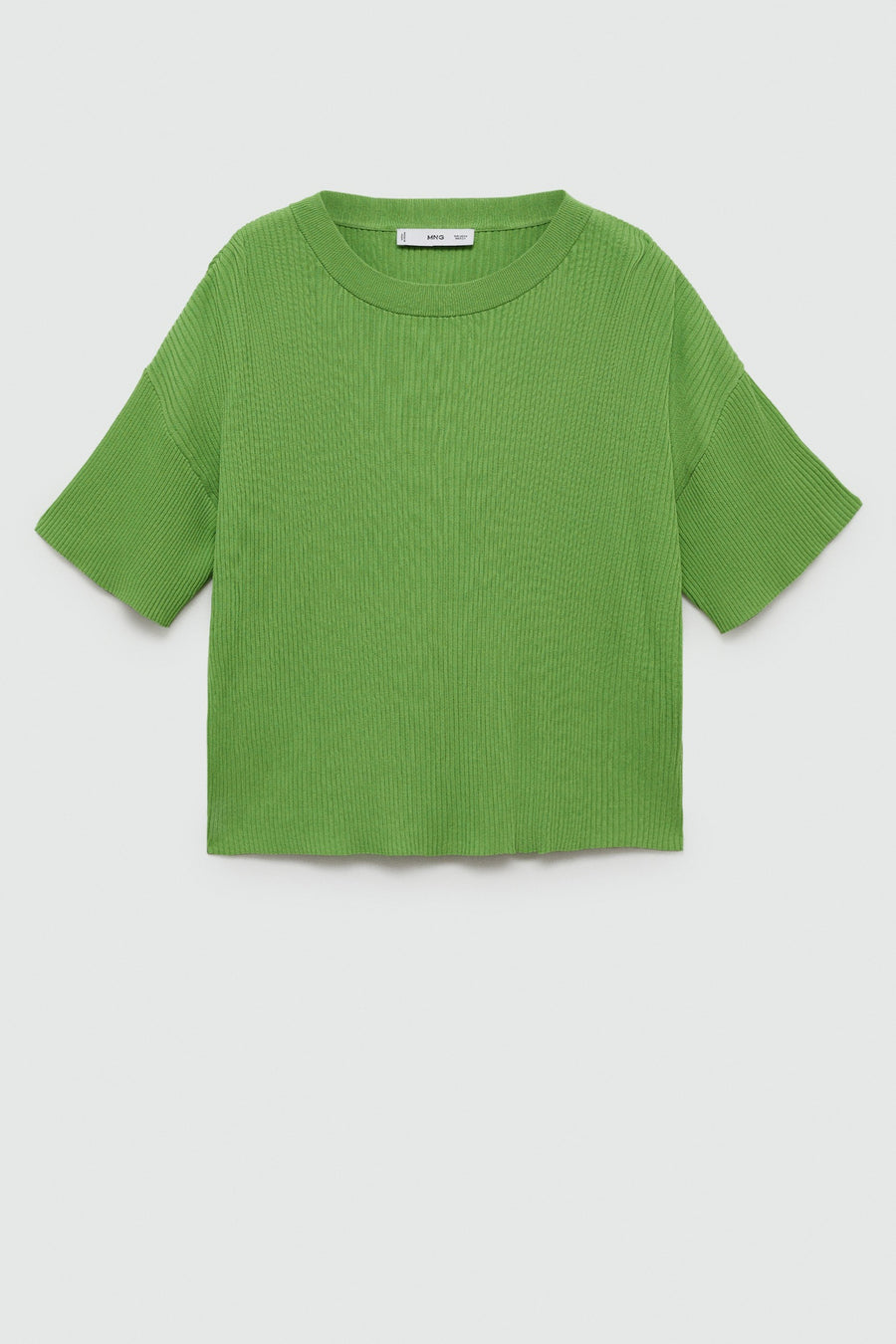 Trui met ronde hals Groen - Mango