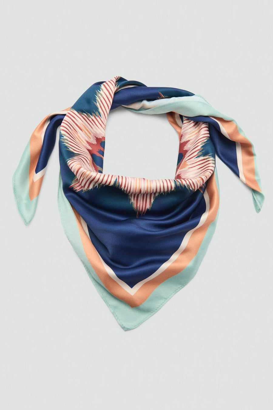 Zomersjaal Blauw - Mango