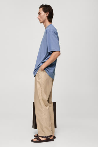 T-shirt (korte mouwen) Paars - Mango